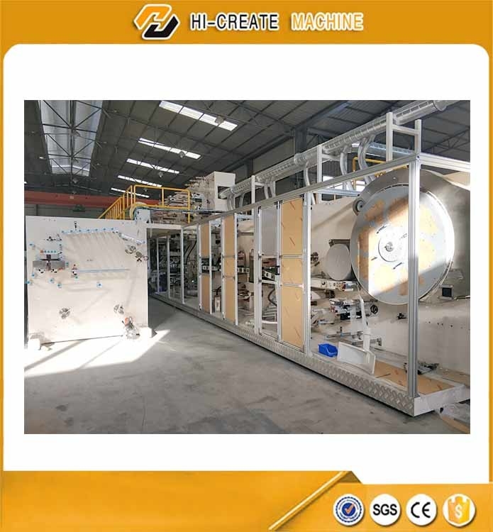 Used Baby Diaper Machine Used Economic Cheap Baby Diaper Production Making Machine