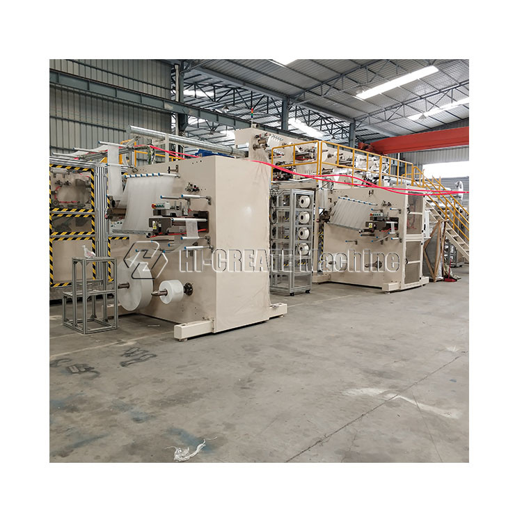 Used Baby Diaper Machine Used Economic Cheap Baby Diaper Production Making Machine